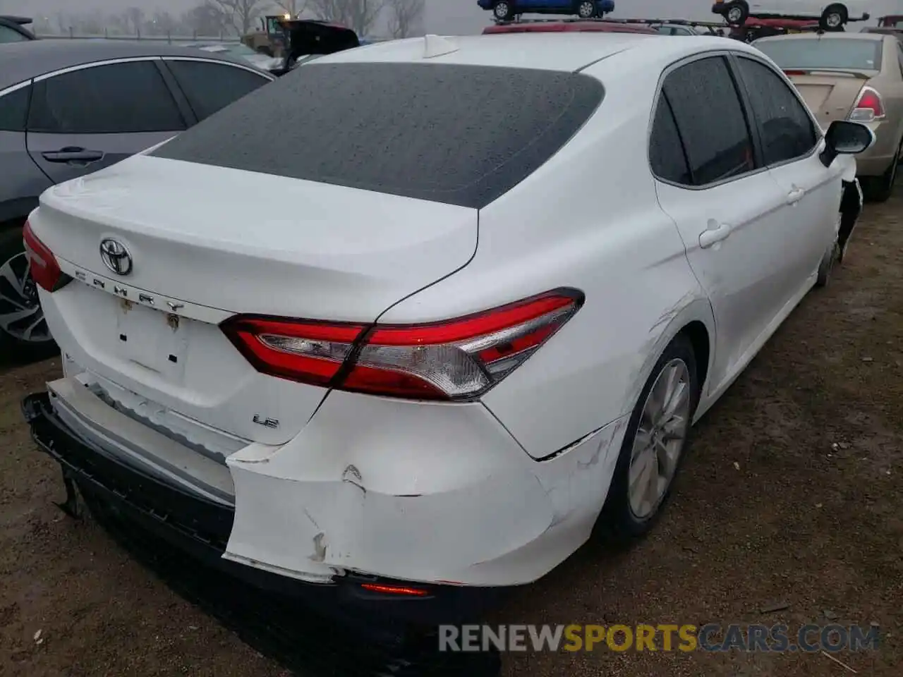 4 Photograph of a damaged car 4T1B11HKXKU799858 TOYOTA CAMRY 2019