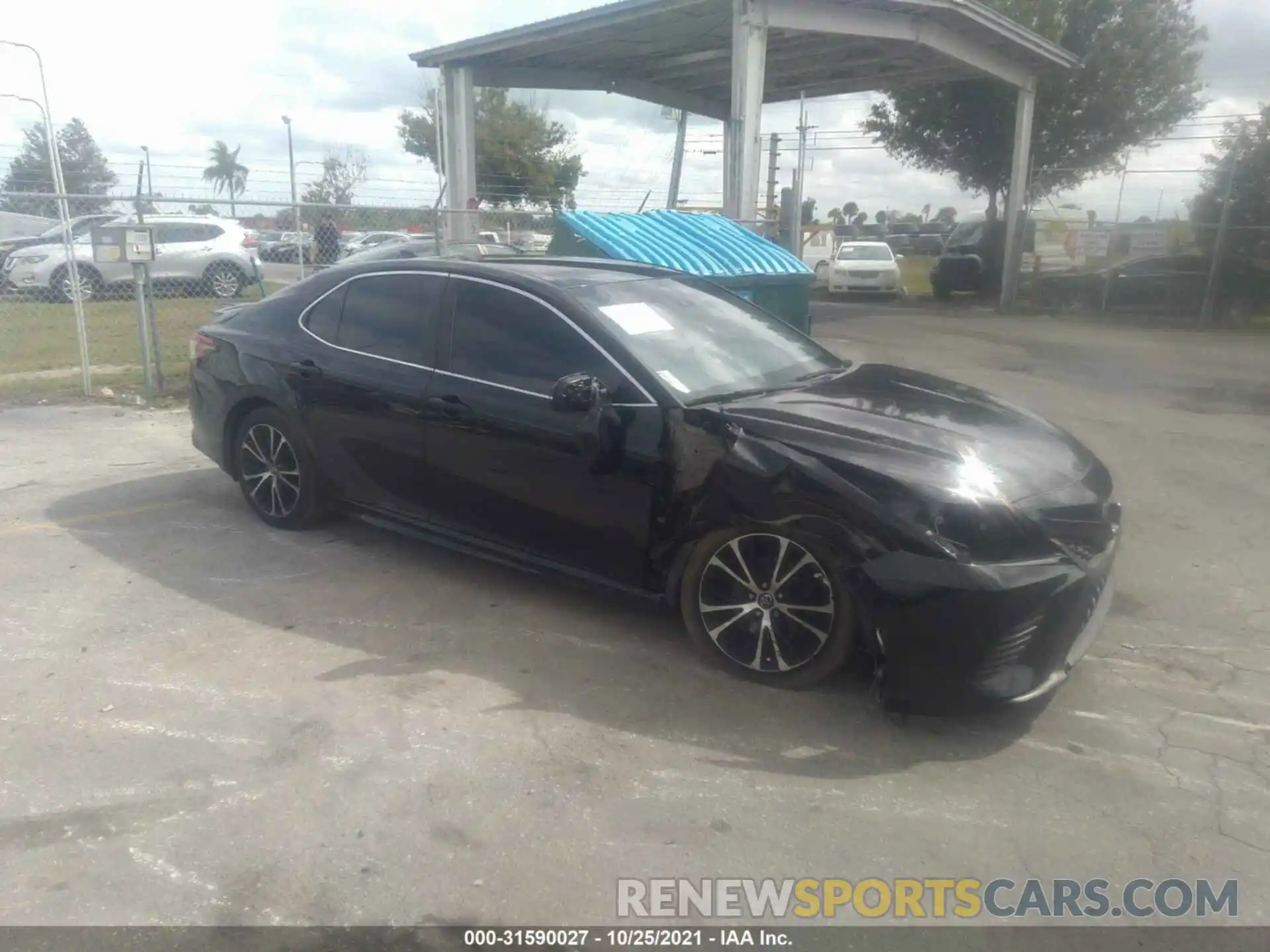 1 Photograph of a damaged car 4T1B11HKXKU803309 TOYOTA CAMRY 2019