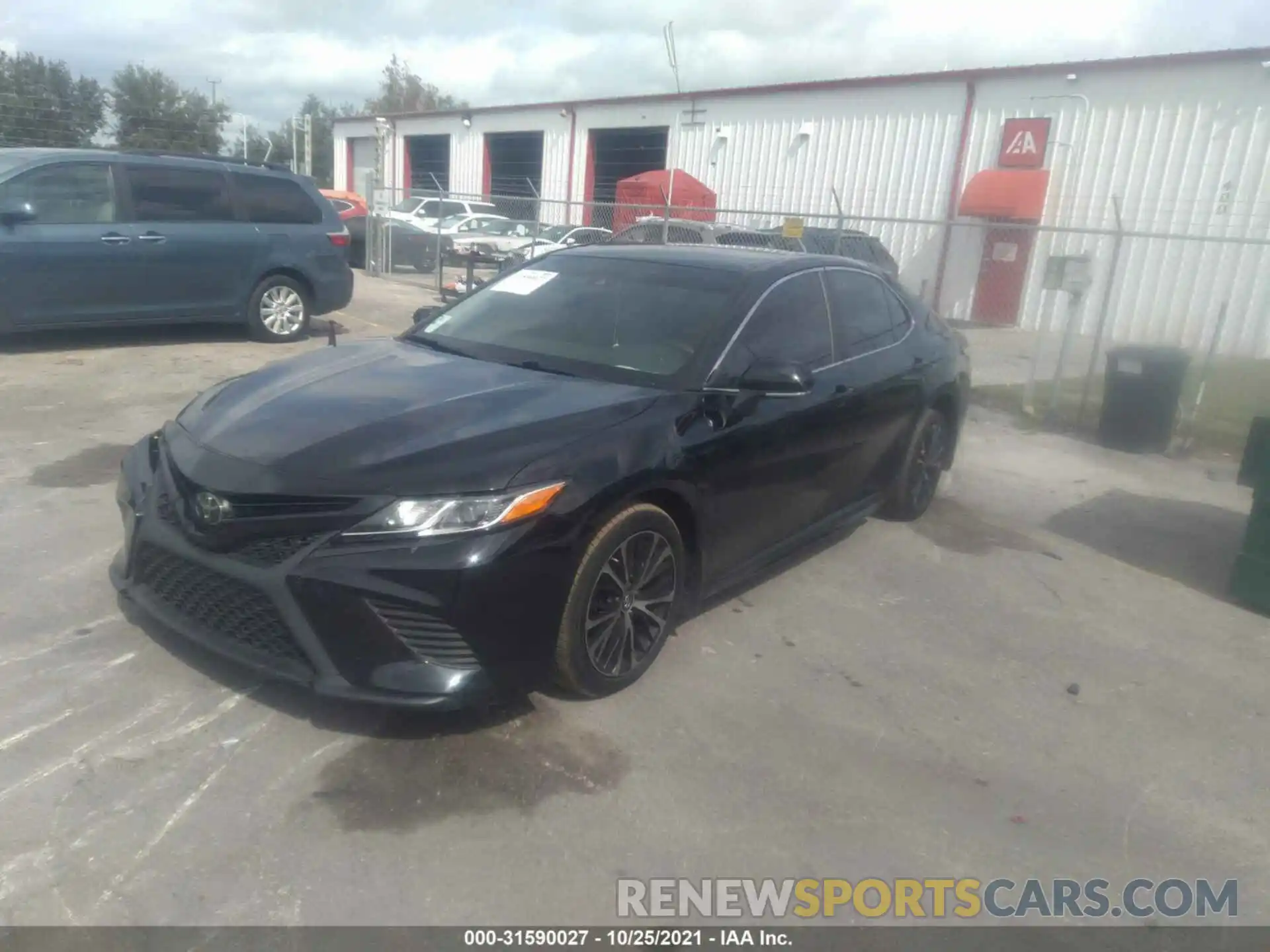 2 Photograph of a damaged car 4T1B11HKXKU803309 TOYOTA CAMRY 2019