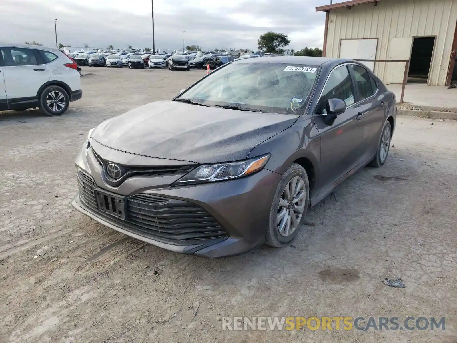 2 Photograph of a damaged car 4T1B11HKXKU809305 TOYOTA CAMRY 2019