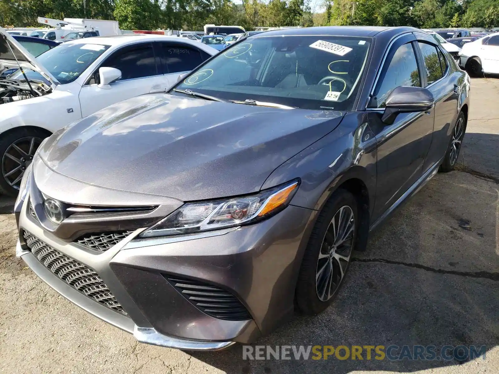 2 Photograph of a damaged car 4T1B11HKXKU809689 TOYOTA CAMRY 2019