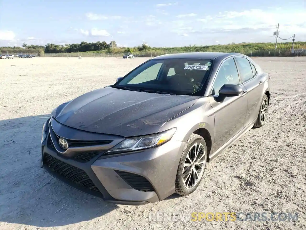 2 Photograph of a damaged car 4T1B11HKXKU810244 TOYOTA CAMRY 2019