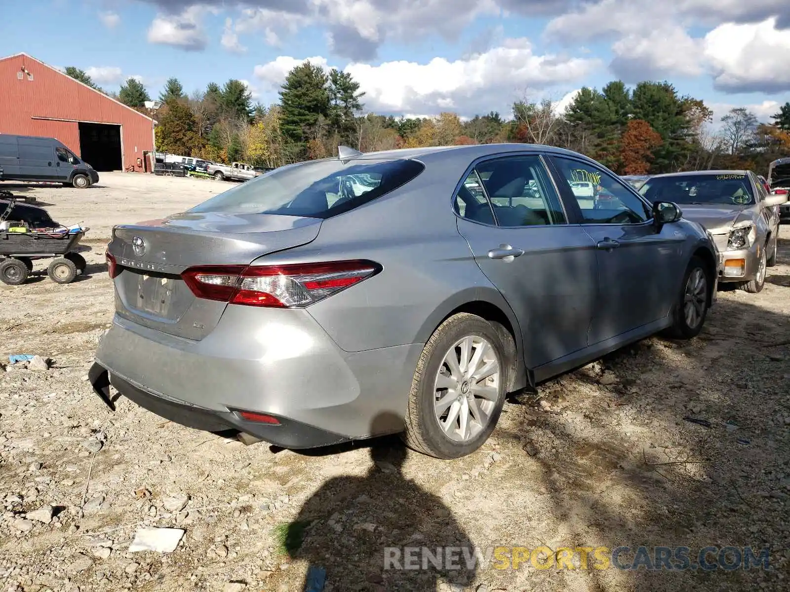 4 Photograph of a damaged car 4T1B11HKXKU811765 TOYOTA CAMRY 2019