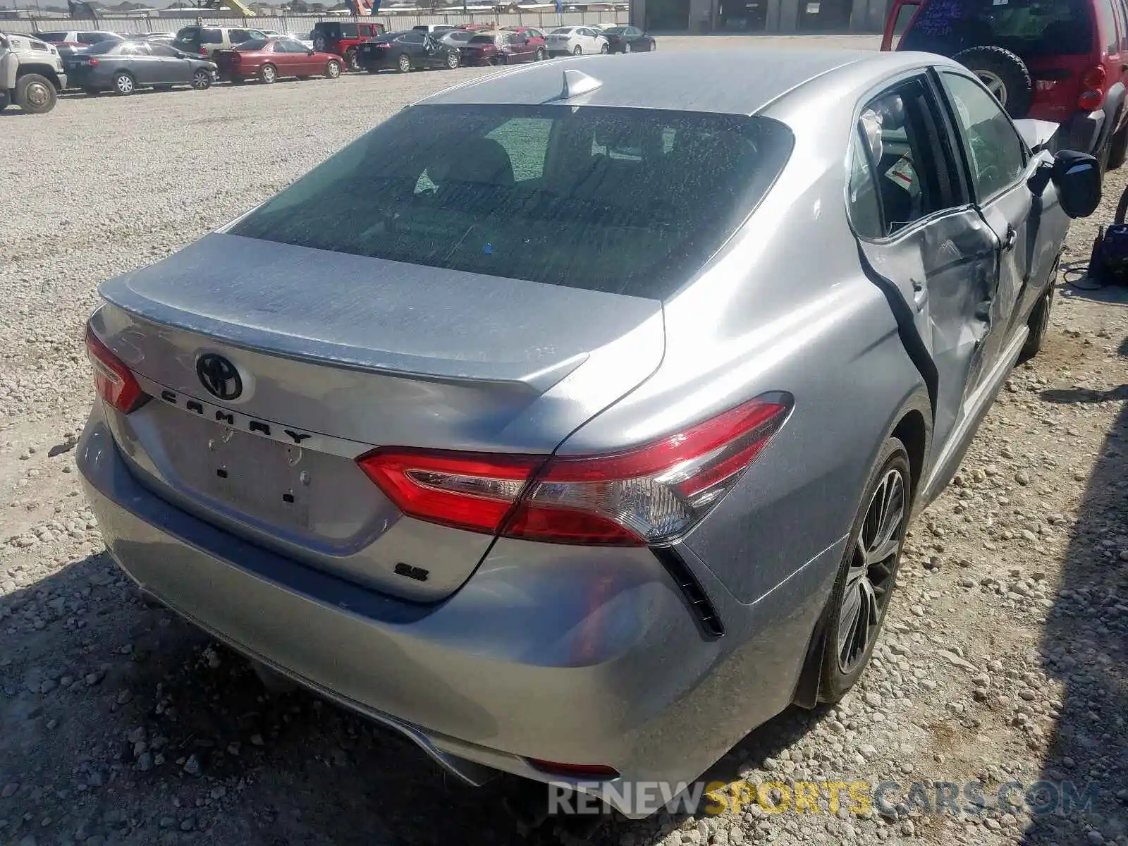 4 Photograph of a damaged car 4T1B11HKXKU812818 TOYOTA CAMRY 2019