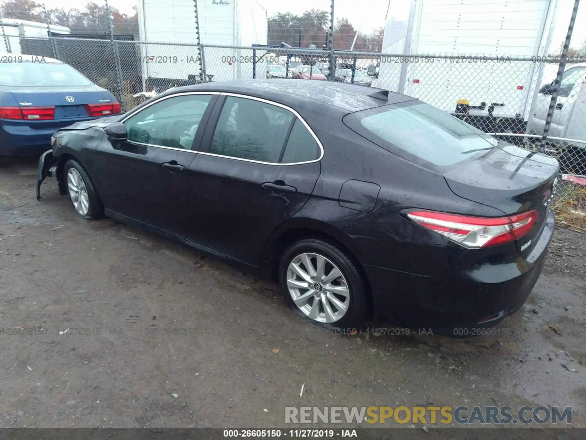 3 Photograph of a damaged car 4T1B11HKXKU814455 TOYOTA CAMRY 2019