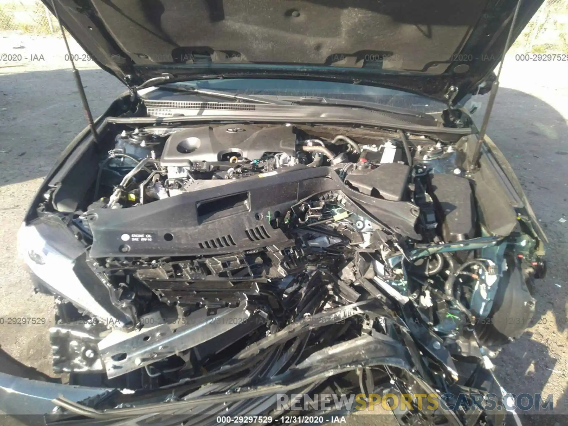 10 Photograph of a damaged car 4T1B11HKXKU814519 TOYOTA CAMRY 2019