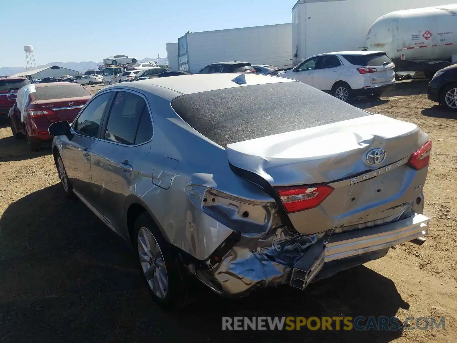 3 Photograph of a damaged car 4T1B11HKXKU816951 TOYOTA CAMRY 2019