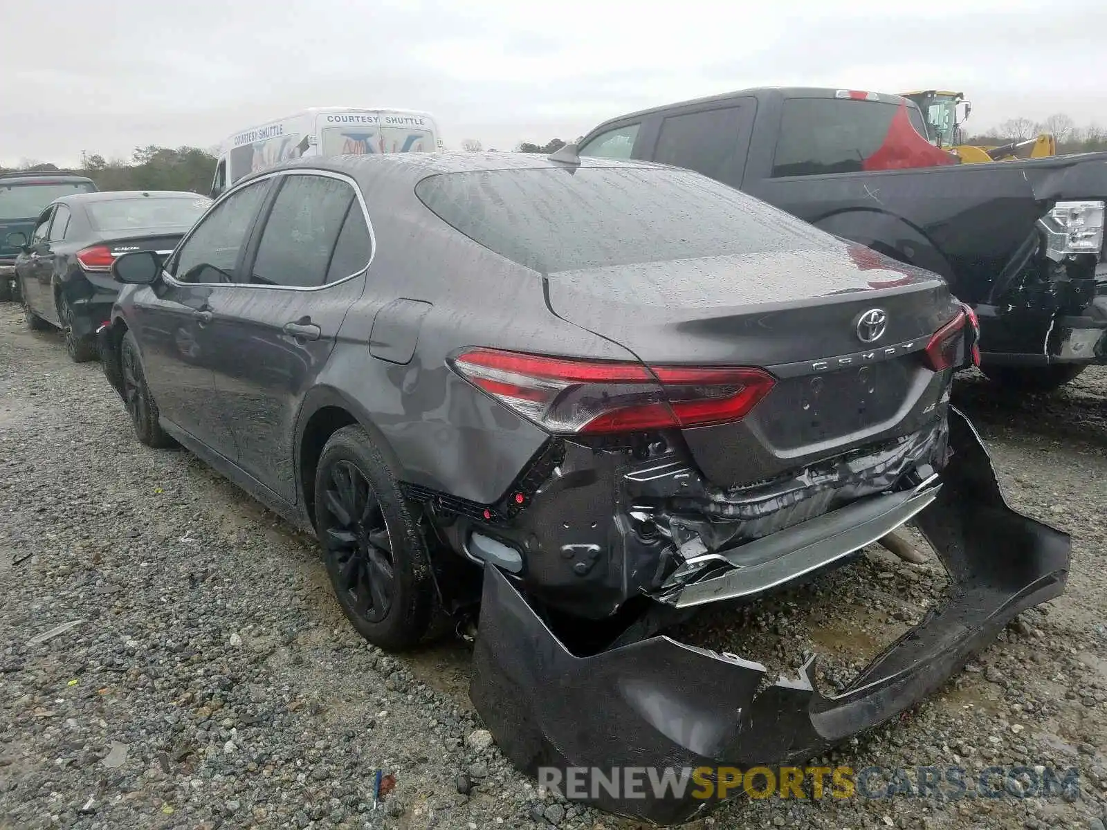 3 Photograph of a damaged car 4T1B11HKXKU818585 TOYOTA CAMRY 2019