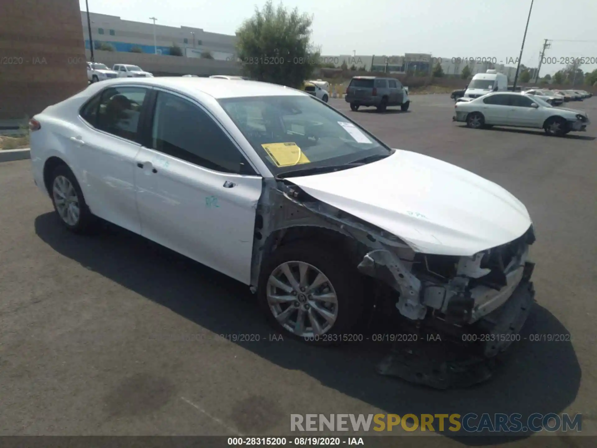 6 Photograph of a damaged car 4T1B11HKXKU819445 TOYOTA CAMRY 2019