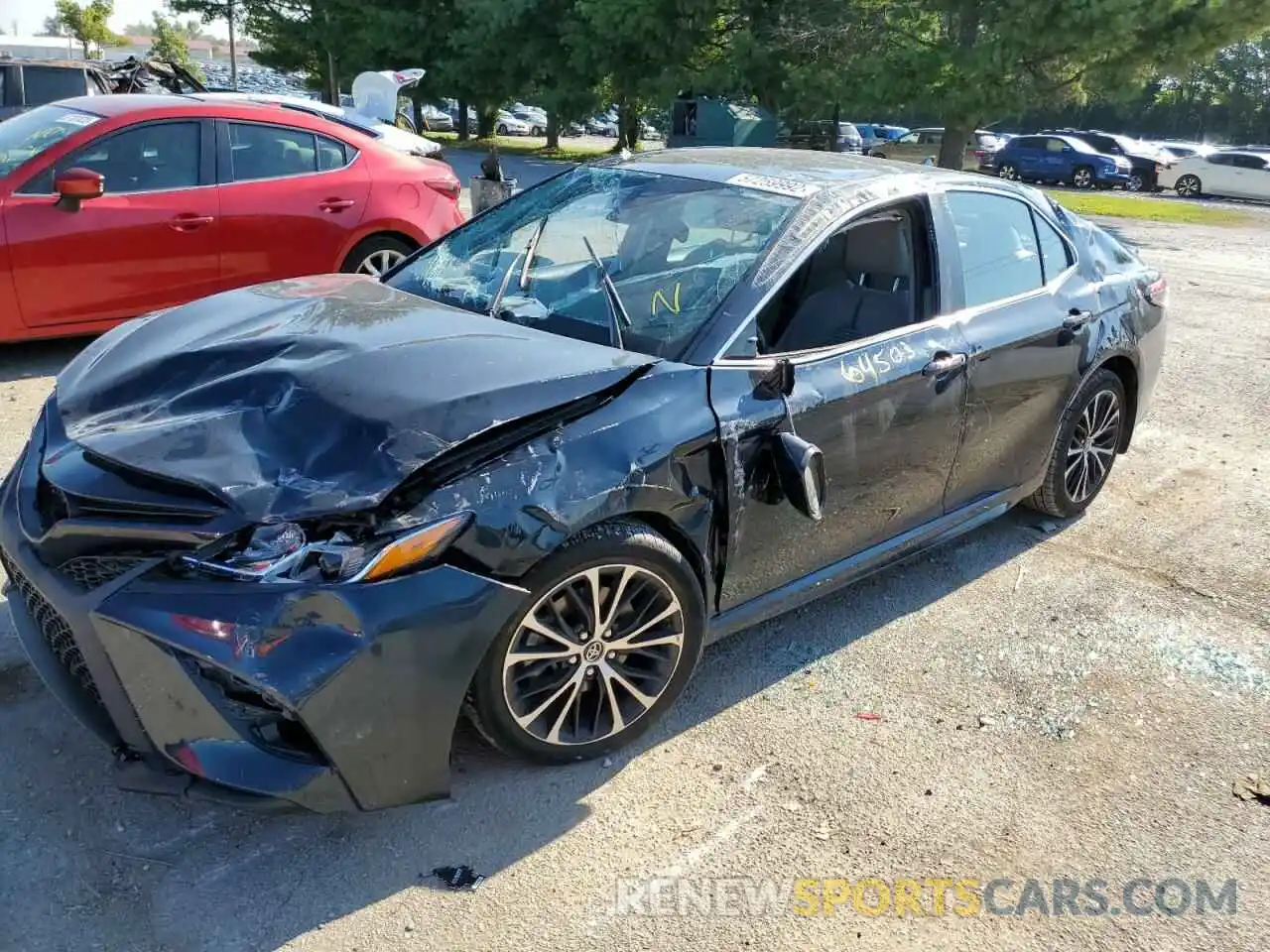 9 Photograph of a damaged car 4T1B11HKXKU823348 TOYOTA CAMRY 2019