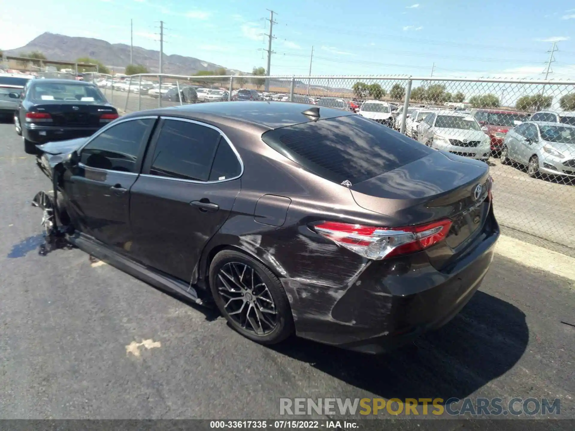 3 Photograph of a damaged car 4T1B11HKXKU823933 TOYOTA CAMRY 2019