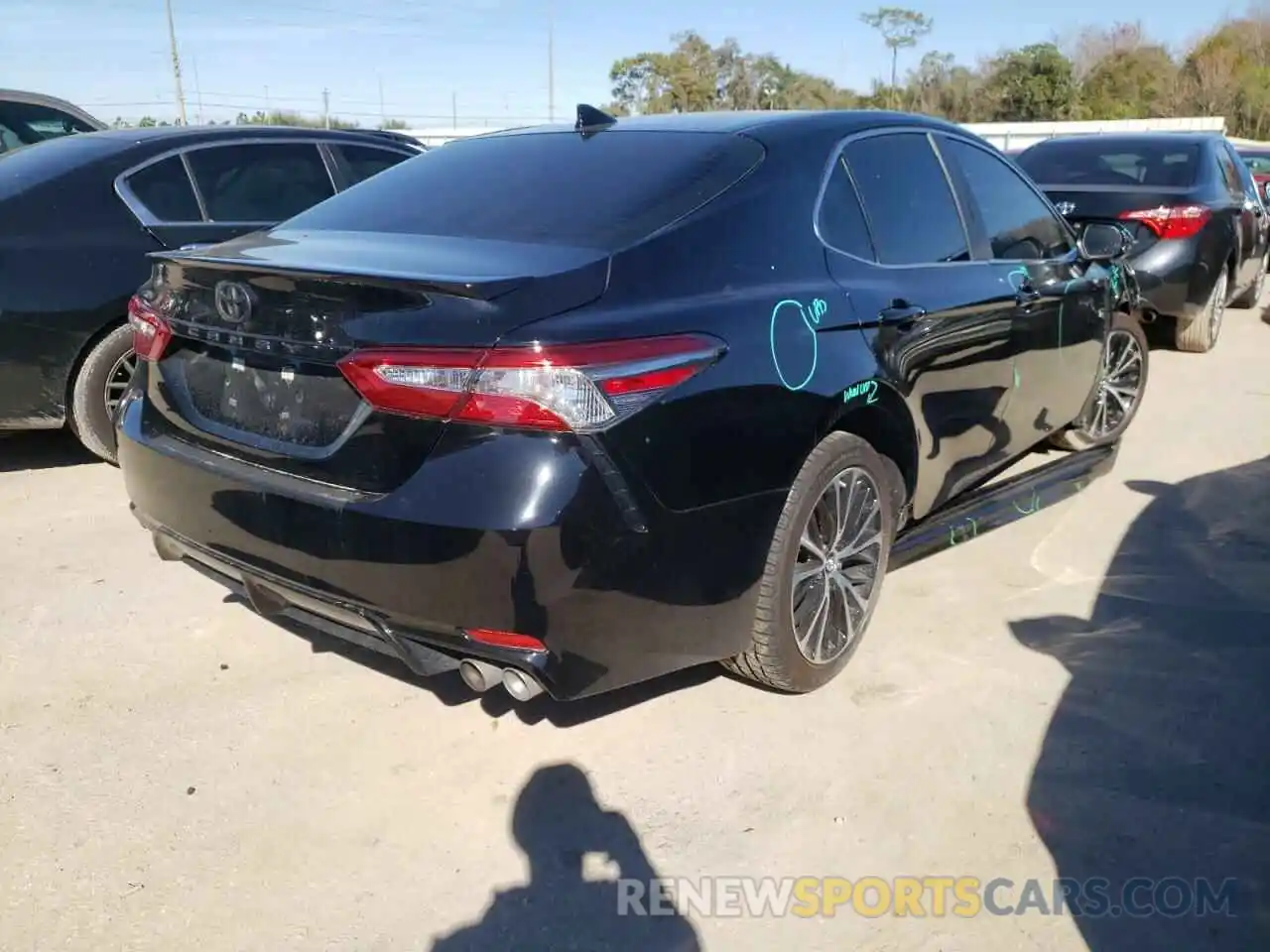 4 Фотография поврежденного автомобиля 4T1B11HKXKU825763 TOYOTA CAMRY 2019