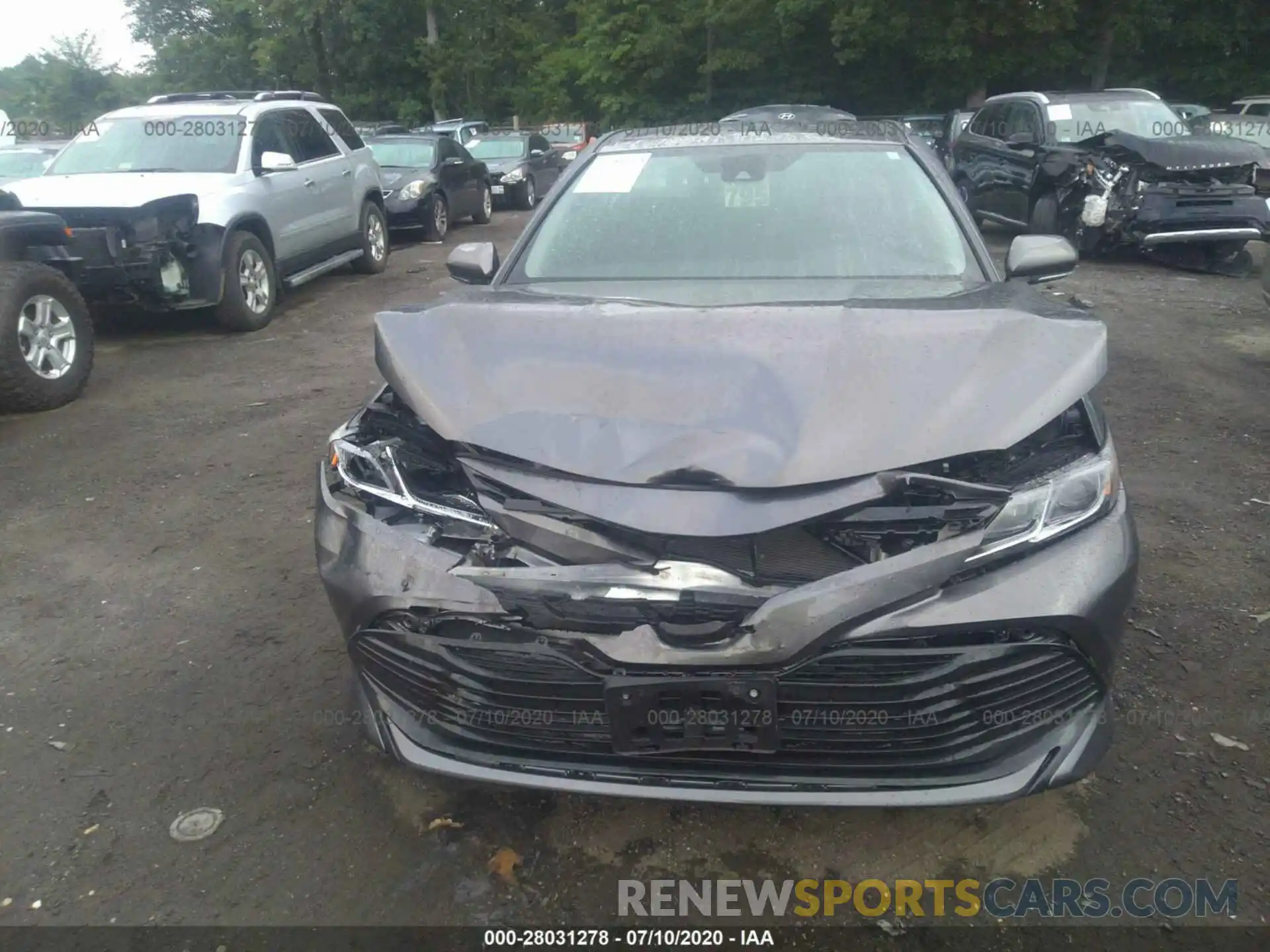 6 Photograph of a damaged car 4T1B11HKXKU827092 TOYOTA CAMRY 2019