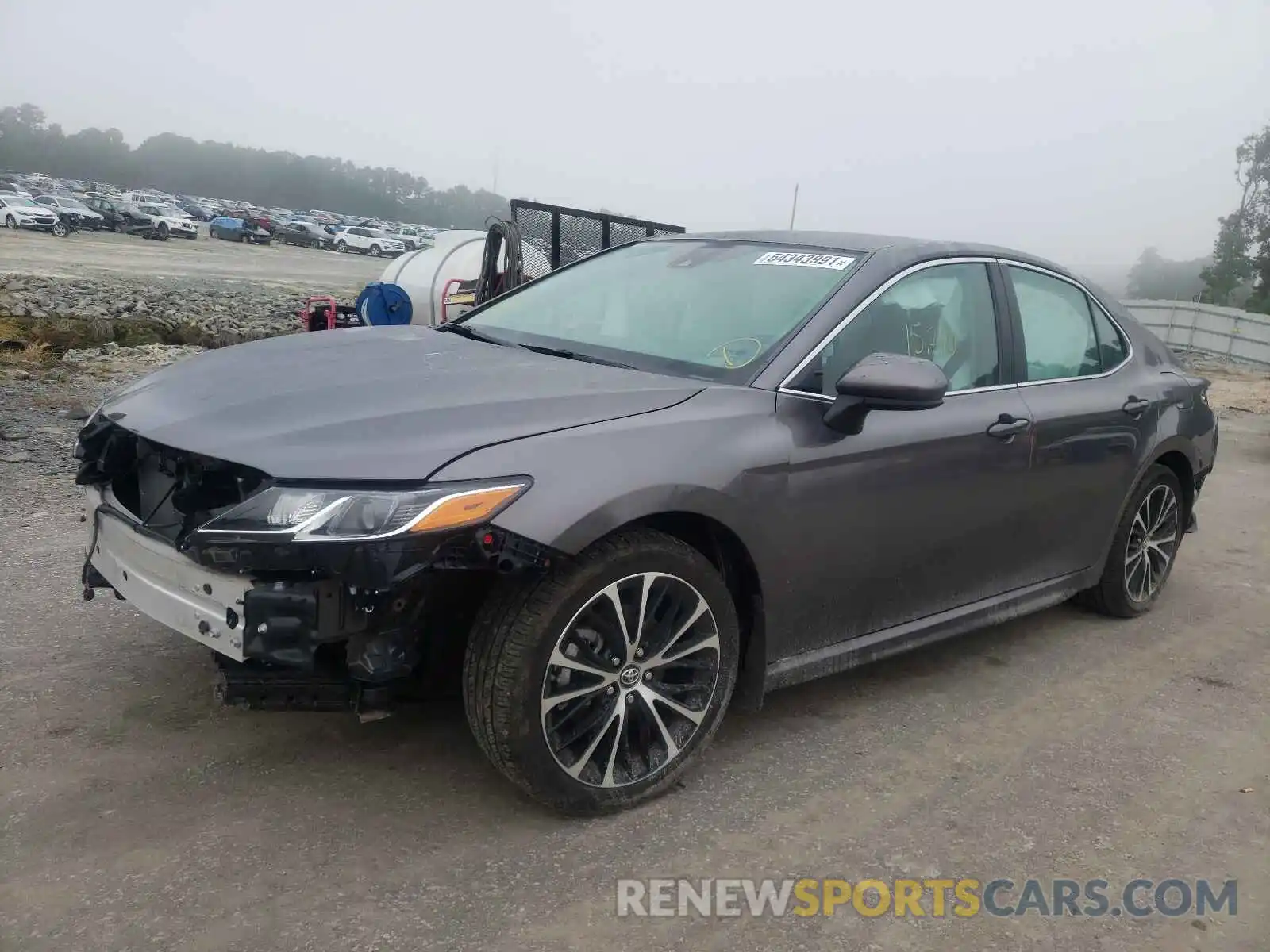 2 Photograph of a damaged car 4T1B11HKXKU828744 TOYOTA CAMRY 2019