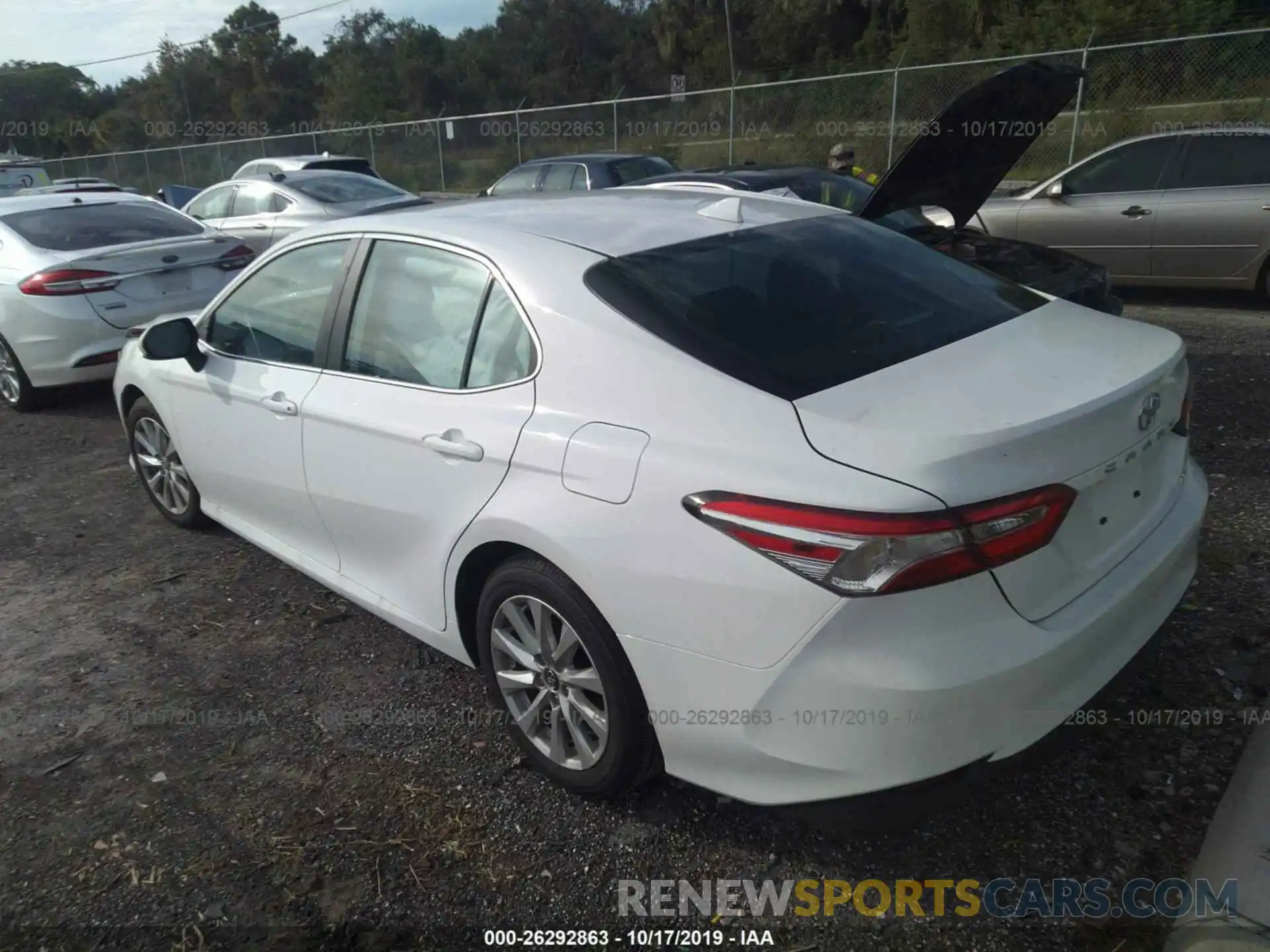 3 Photograph of a damaged car 4T1B11HKXKU828937 TOYOTA CAMRY 2019