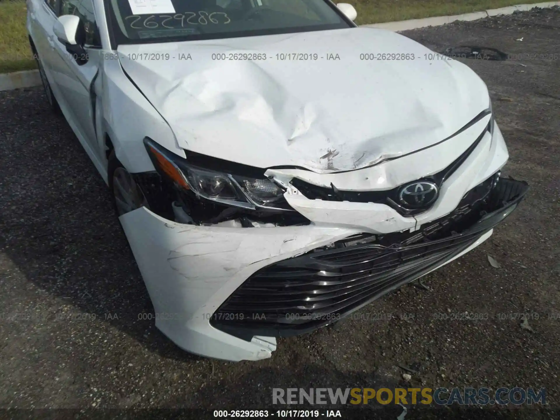 6 Photograph of a damaged car 4T1B11HKXKU828937 TOYOTA CAMRY 2019