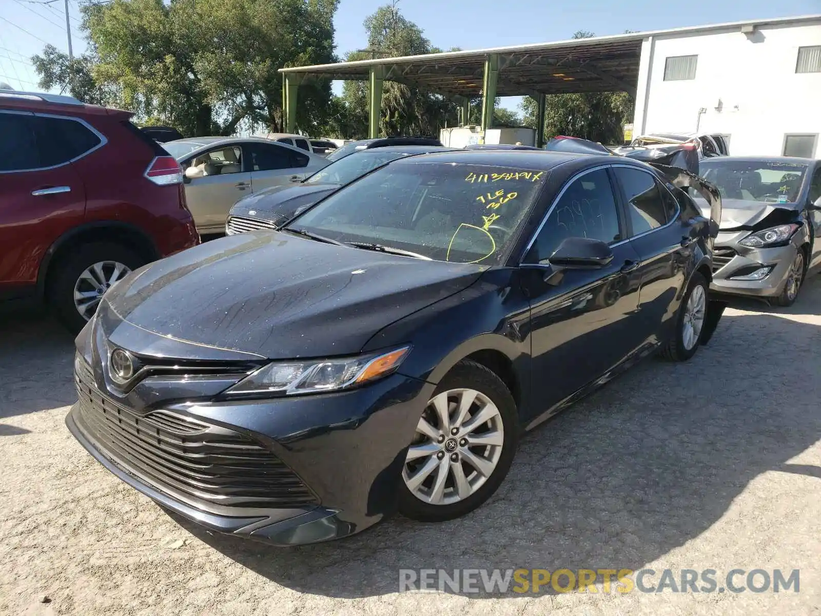 2 Photograph of a damaged car 4T1B11HKXKU832616 TOYOTA CAMRY 2019