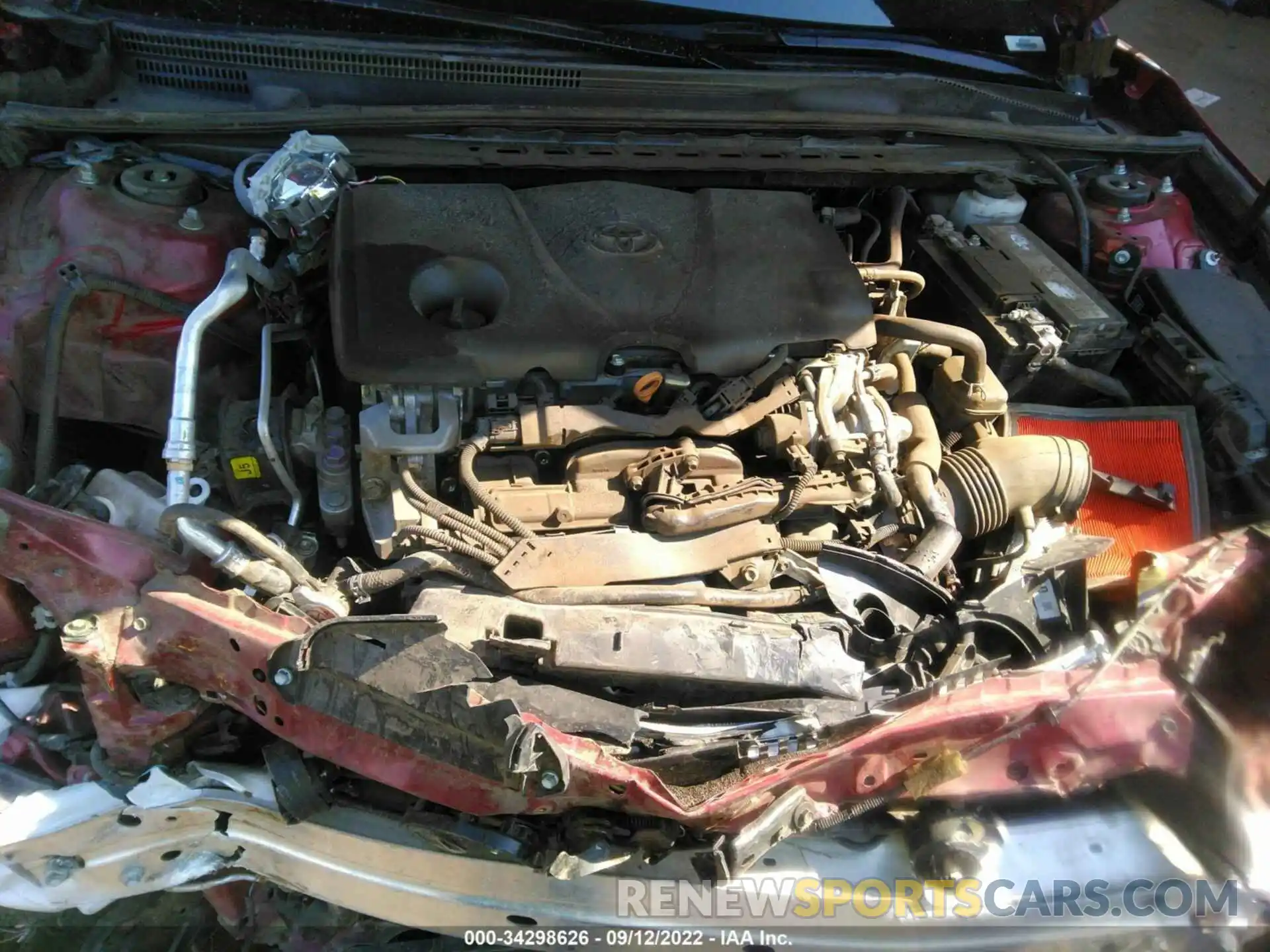 10 Photograph of a damaged car 4T1B11HKXKU833216 TOYOTA CAMRY 2019