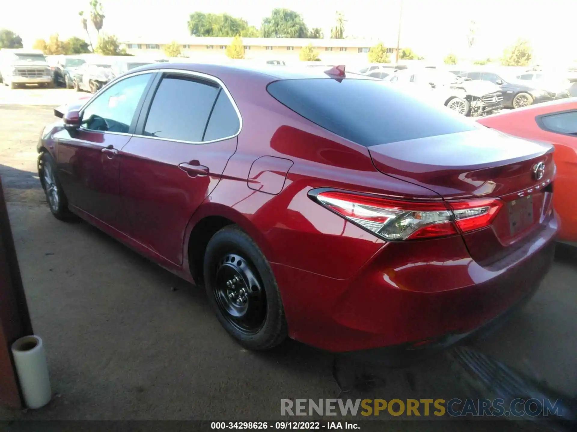 3 Photograph of a damaged car 4T1B11HKXKU833216 TOYOTA CAMRY 2019