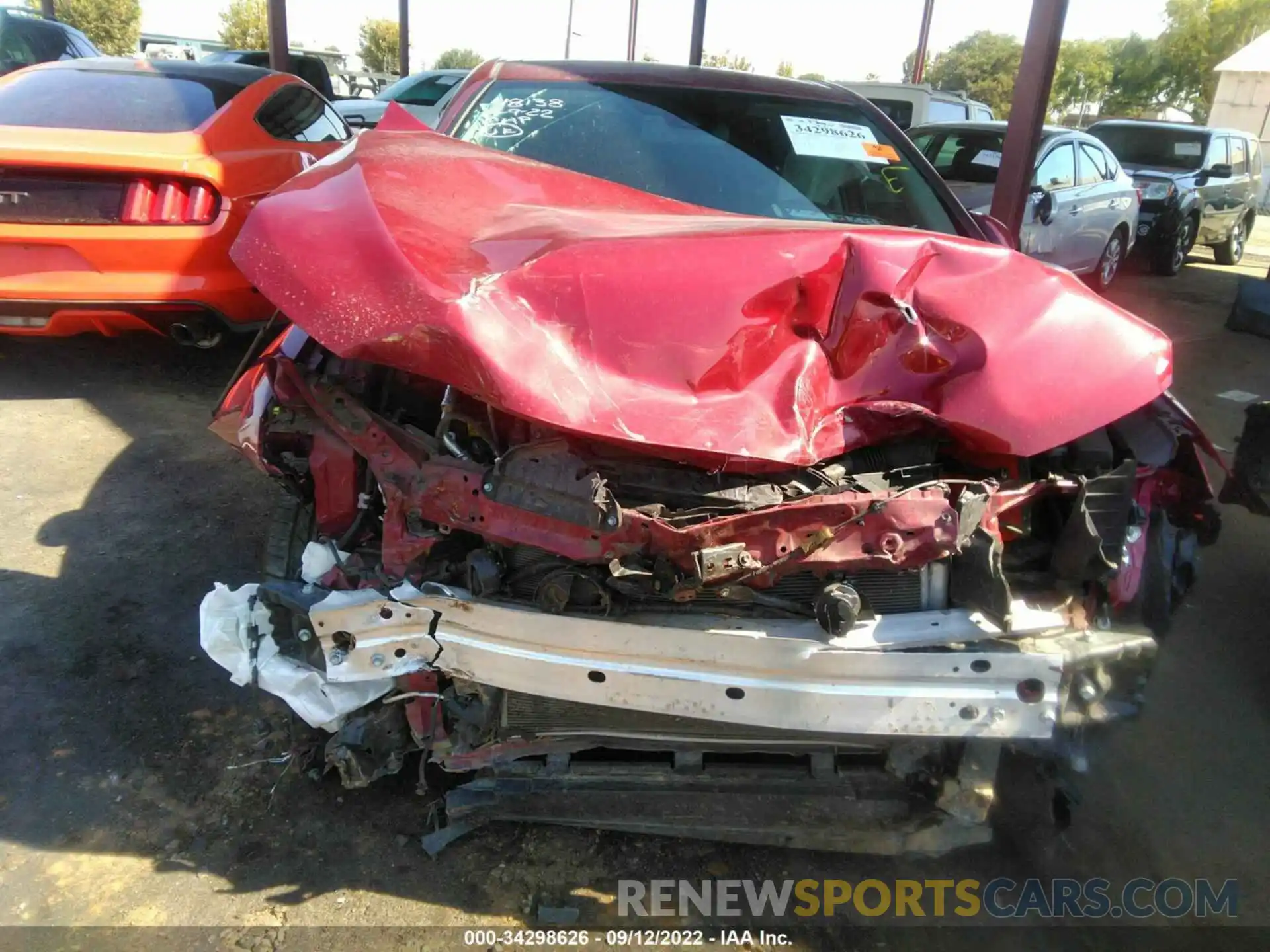 6 Photograph of a damaged car 4T1B11HKXKU833216 TOYOTA CAMRY 2019