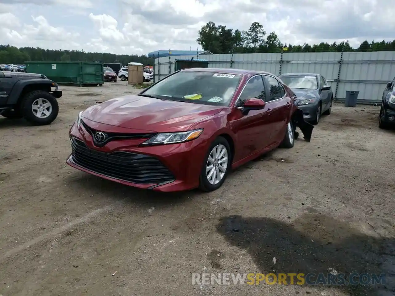 2 Фотография поврежденного автомобиля 4T1B11HKXKU834818 TOYOTA CAMRY 2019