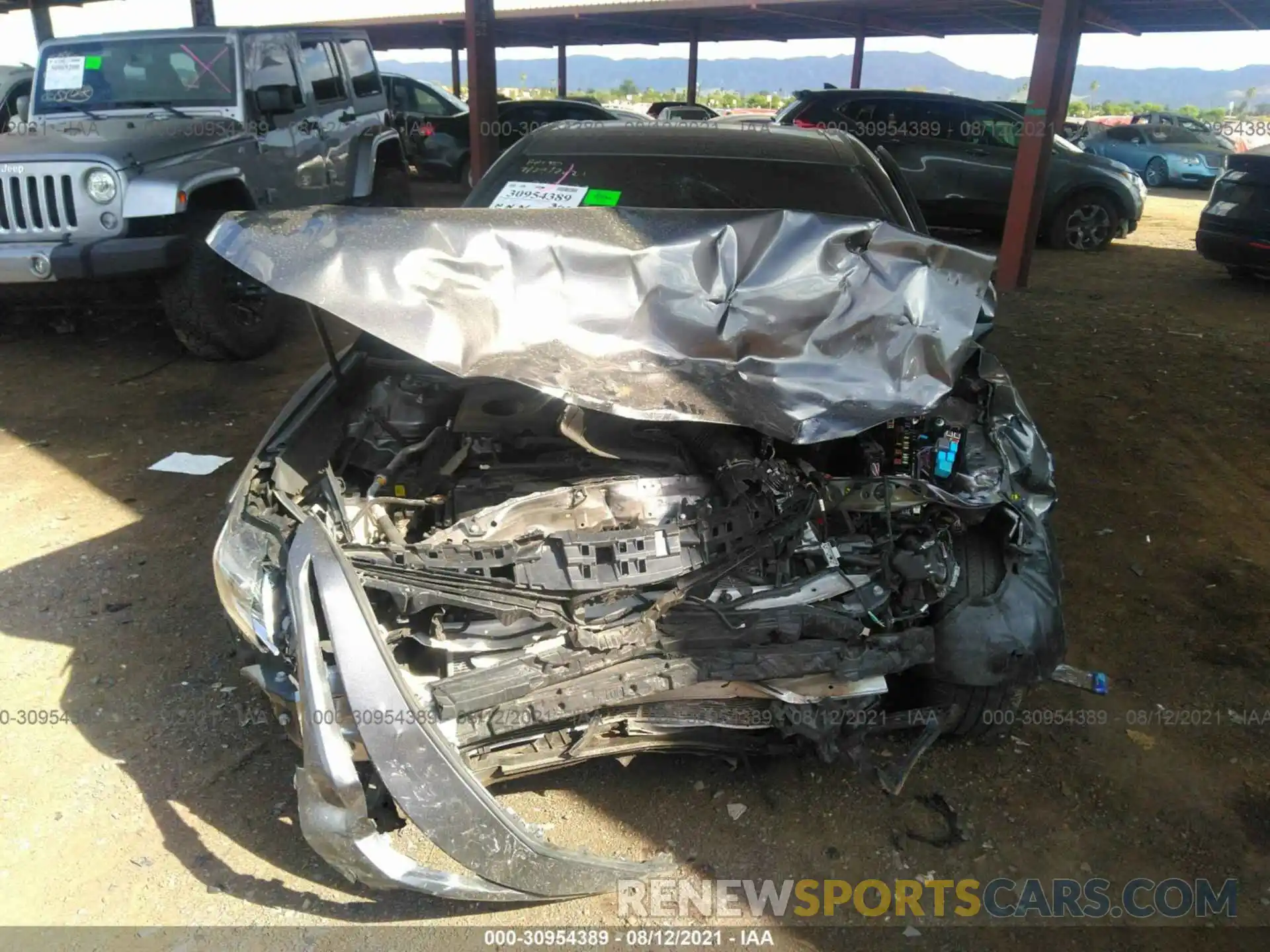 6 Photograph of a damaged car 4T1B11HKXKU836651 TOYOTA CAMRY 2019