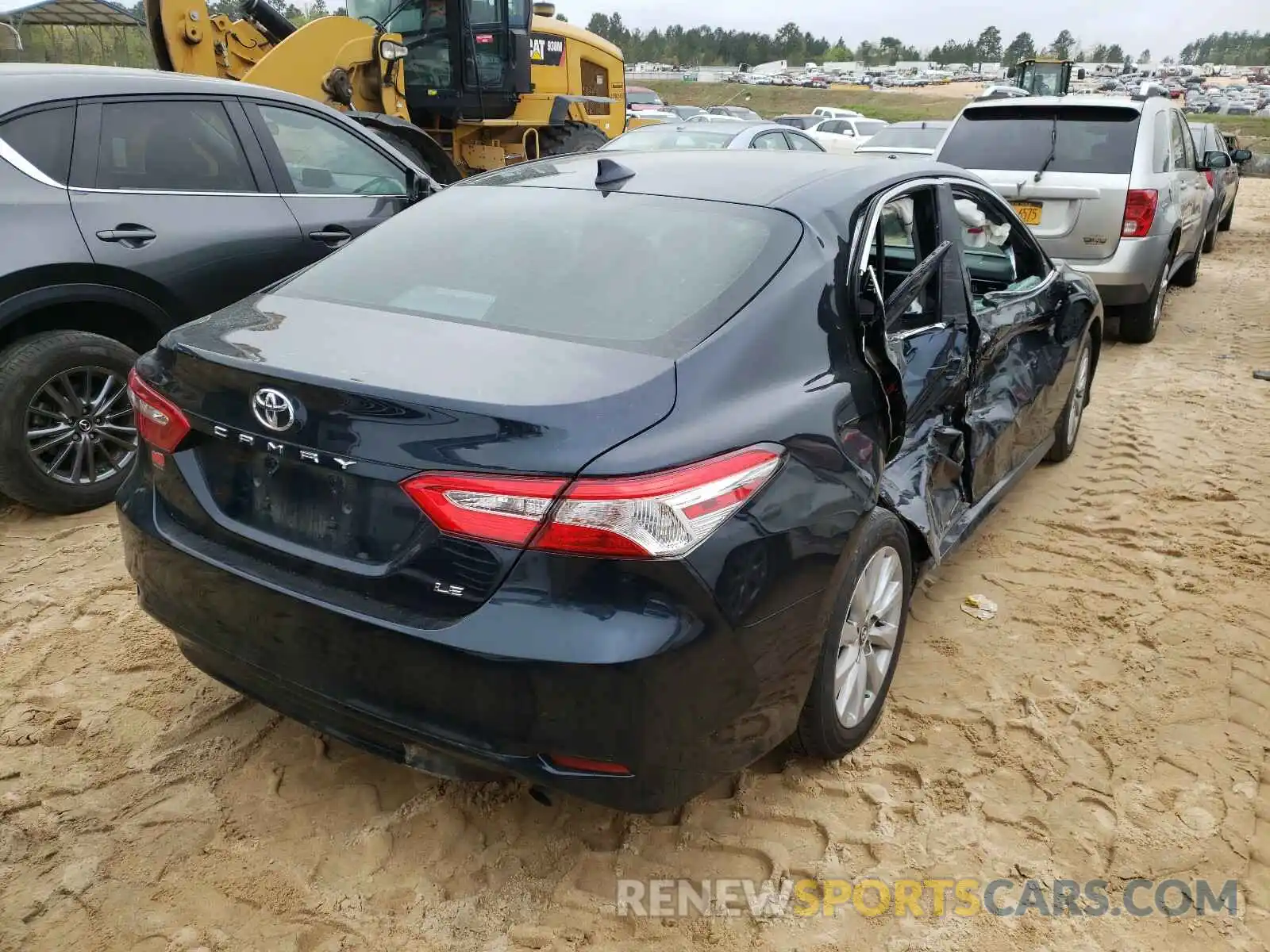 4 Photograph of a damaged car 4T1B11HKXKU838142 TOYOTA CAMRY 2019