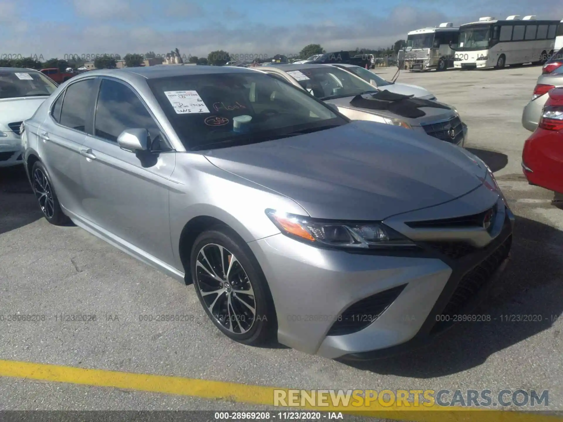 1 Photograph of a damaged car 4T1B11HKXKU838545 TOYOTA CAMRY 2019