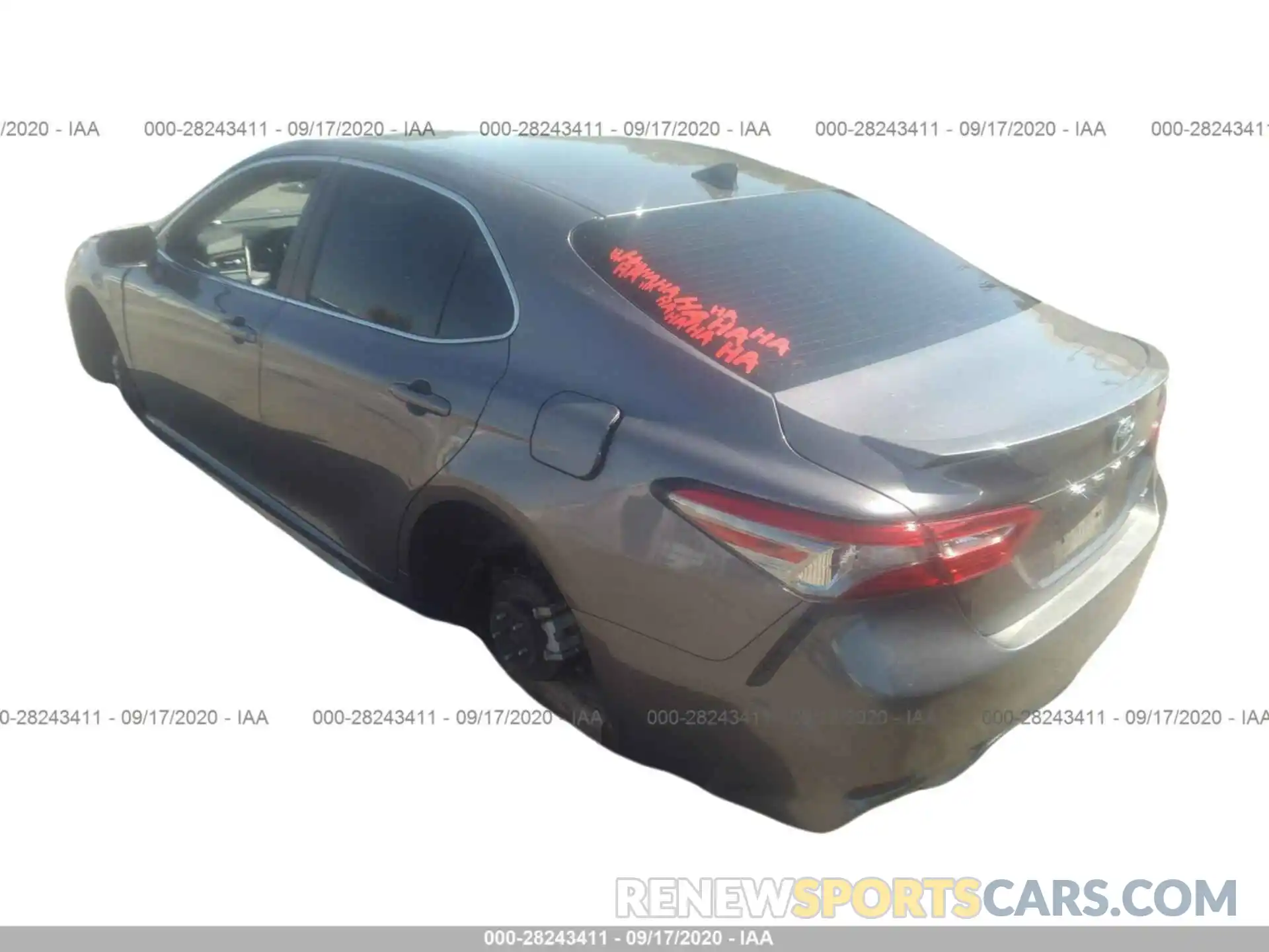 3 Photograph of a damaged car 4T1B11HKXKU838822 TOYOTA CAMRY 2019