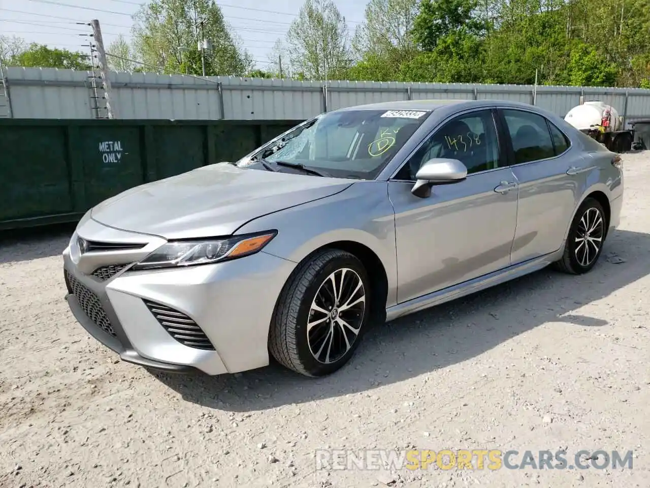 2 Photograph of a damaged car 4T1B11HKXKU838898 TOYOTA CAMRY 2019