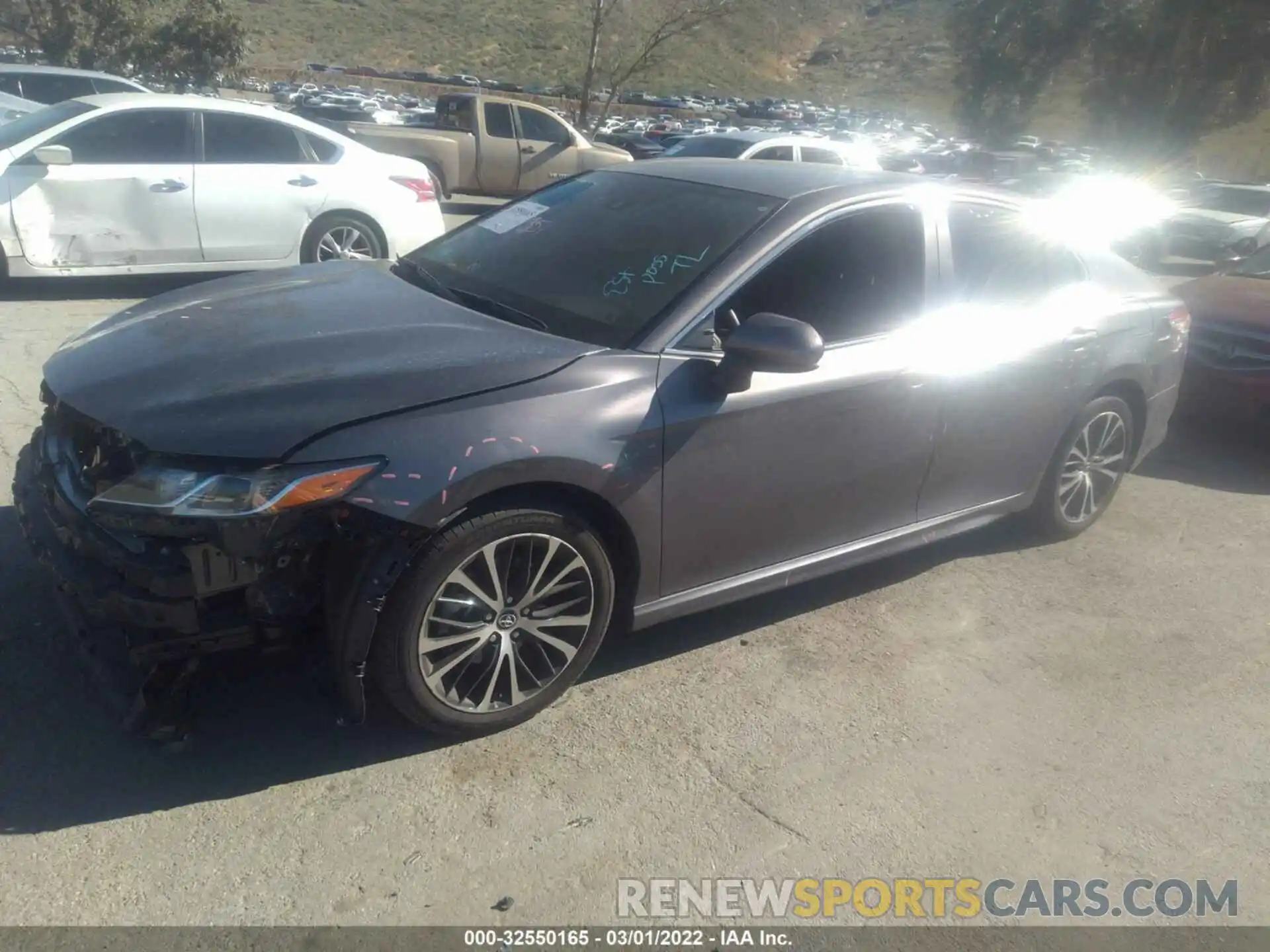 2 Photograph of a damaged car 4T1B11HKXKU839226 TOYOTA CAMRY 2019