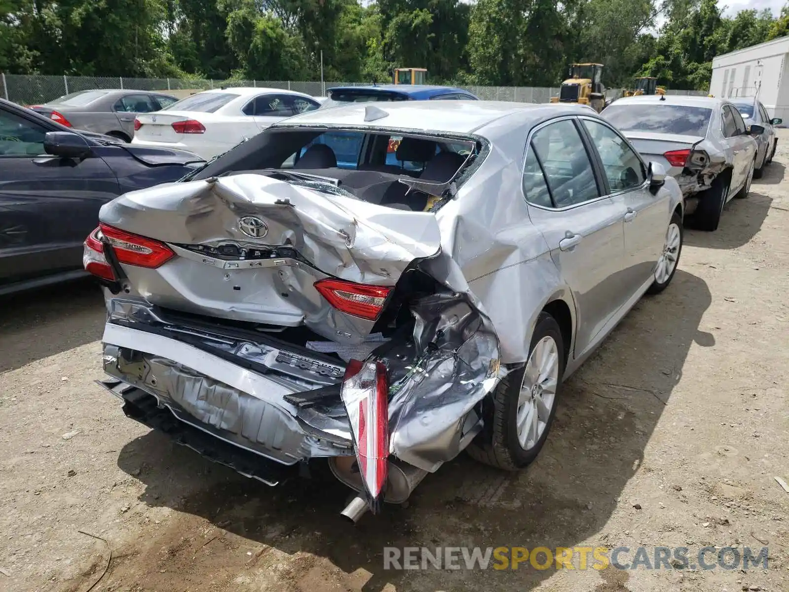 4 Photograph of a damaged car 4T1B11HKXKU839713 TOYOTA CAMRY 2019