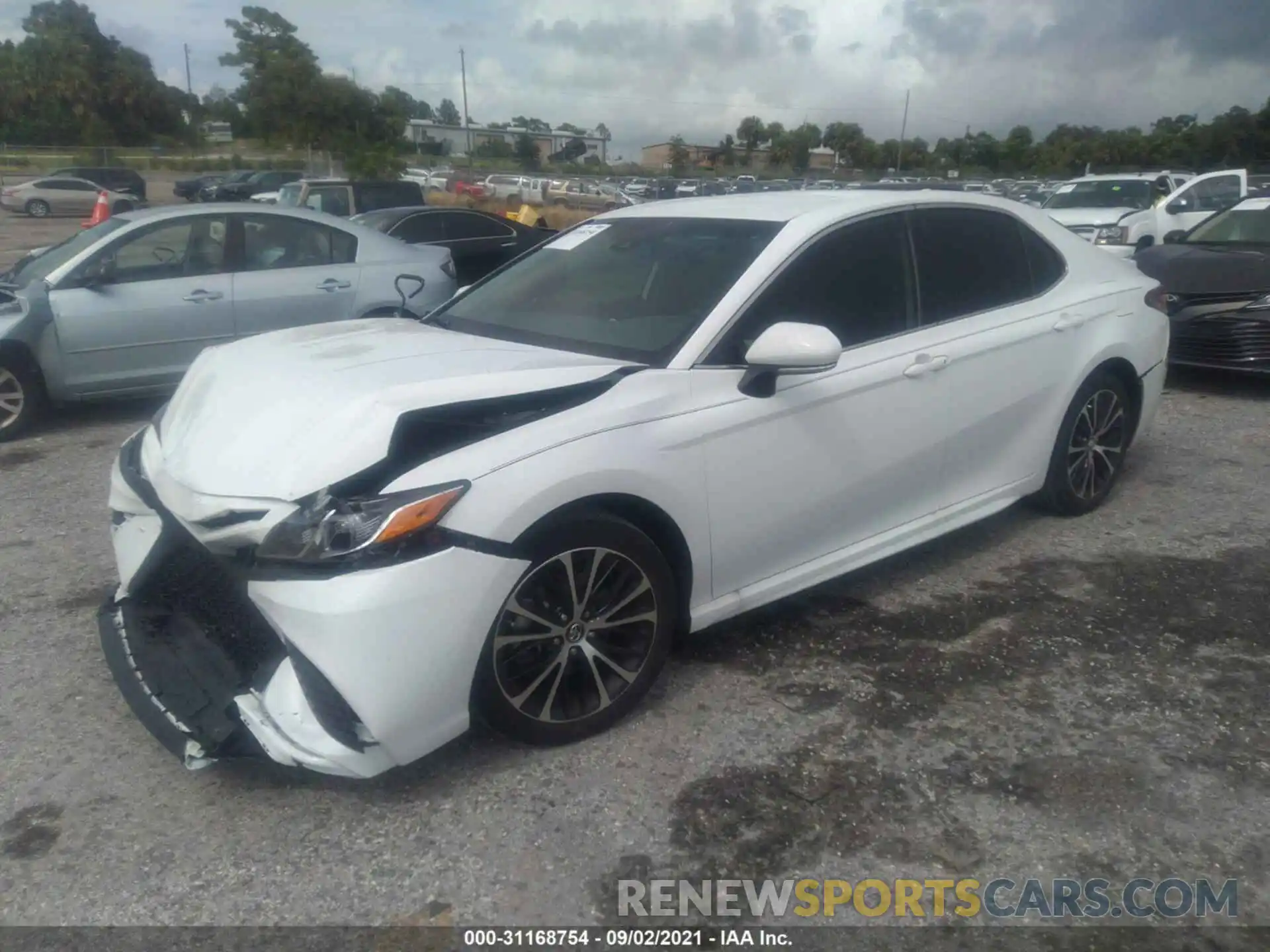 2 Photograph of a damaged car 4T1B11HKXKU840067 TOYOTA CAMRY 2019