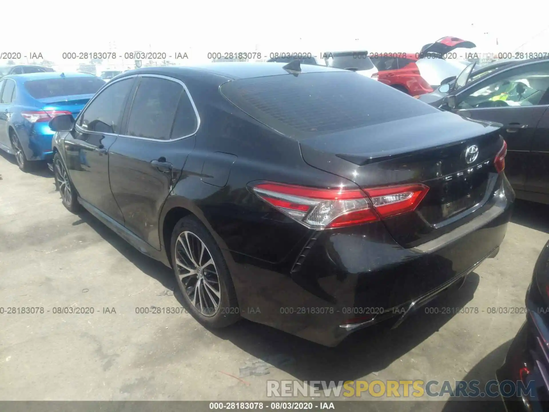 3 Photograph of a damaged car 4T1B11HKXKU840778 TOYOTA CAMRY 2019