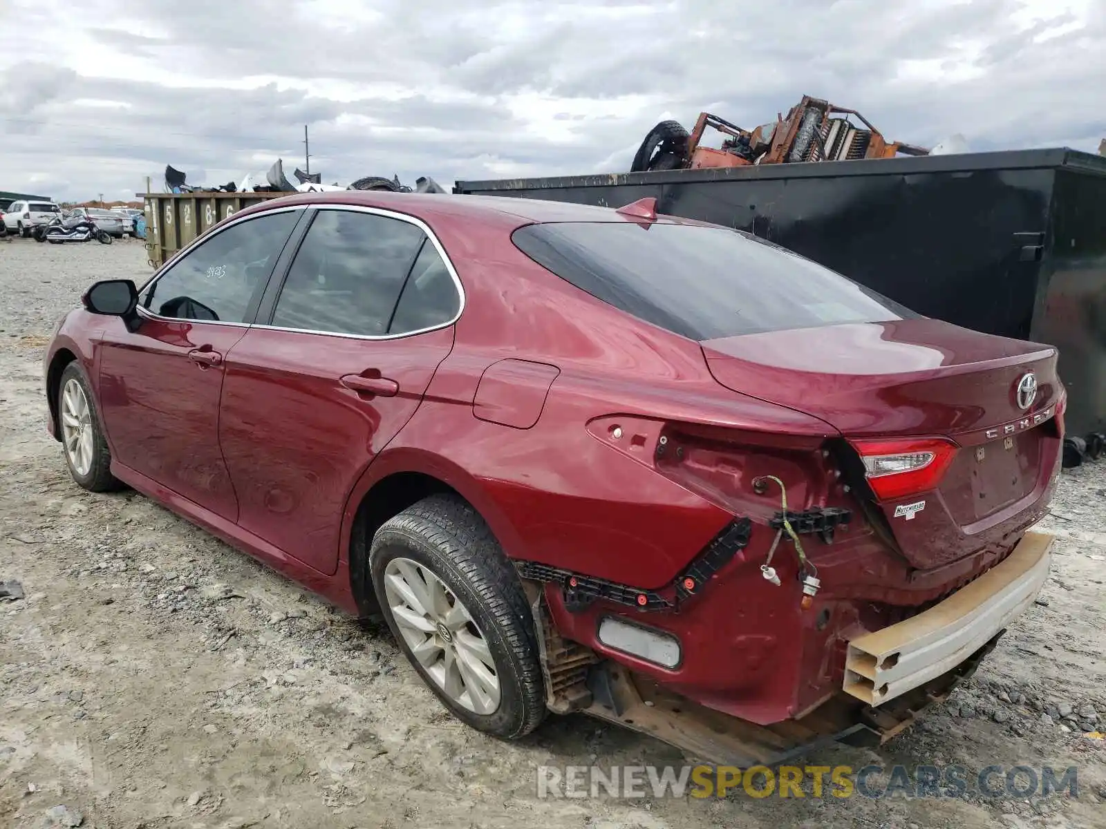 3 Фотография поврежденного автомобиля 4T1B11HKXKU842904 TOYOTA CAMRY 2019