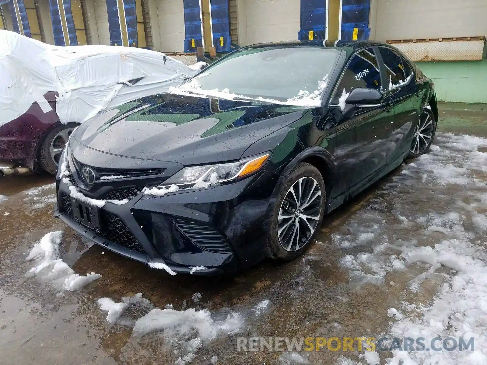 2 Photograph of a damaged car 4T1B11HKXKU845088 TOYOTA CAMRY 2019