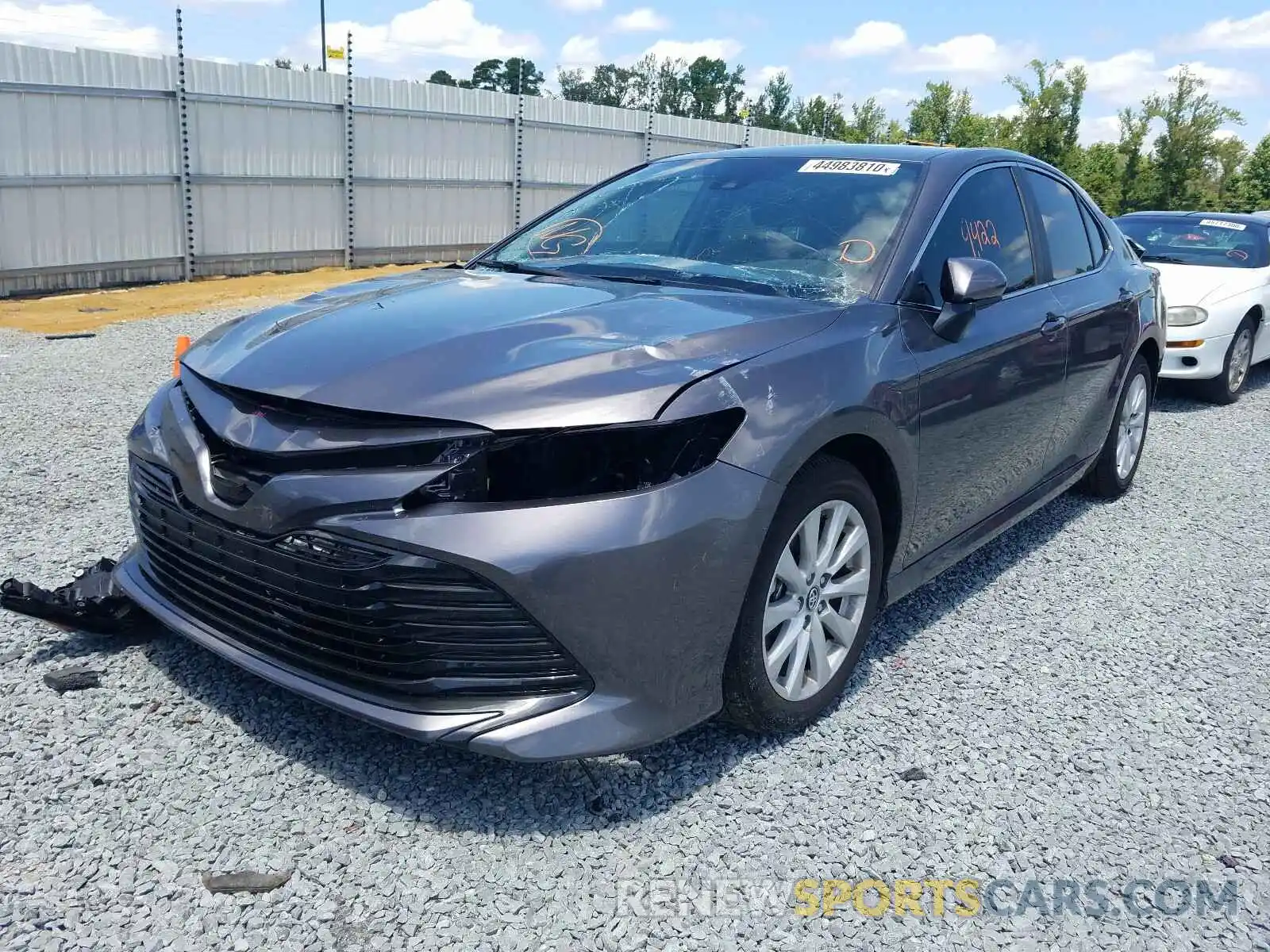 2 Photograph of a damaged car 4T1B11HKXKU846550 TOYOTA CAMRY 2019