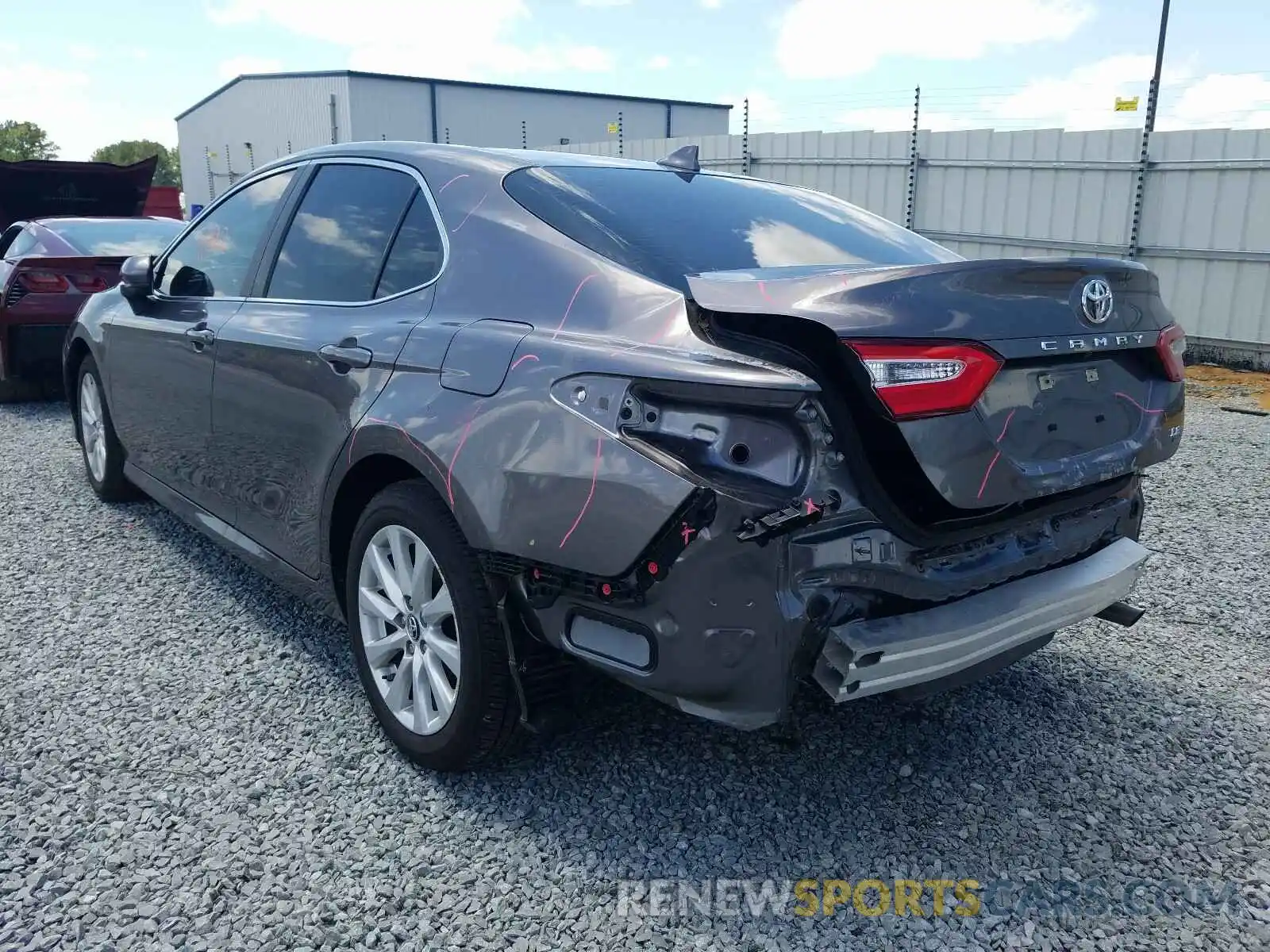 3 Photograph of a damaged car 4T1B11HKXKU846550 TOYOTA CAMRY 2019