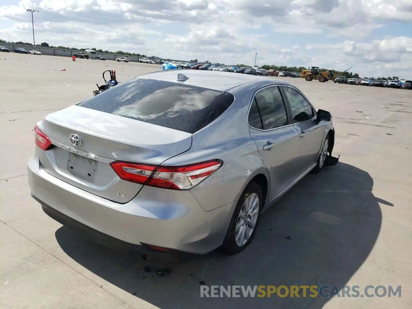 4 Photograph of a damaged car 4T1B11HKXKU846581 TOYOTA CAMRY 2019