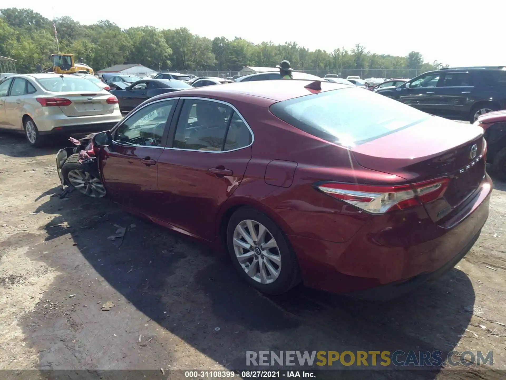 3 Photograph of a damaged car 4T1B11HKXKU847603 TOYOTA CAMRY 2019