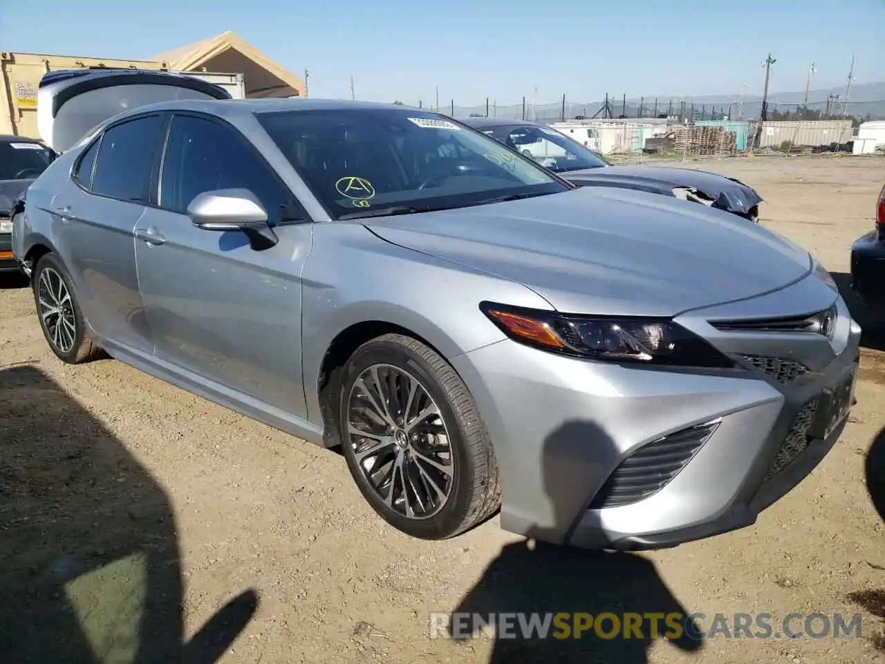 1 Photograph of a damaged car 4T1B11HKXKU848377 TOYOTA CAMRY 2019