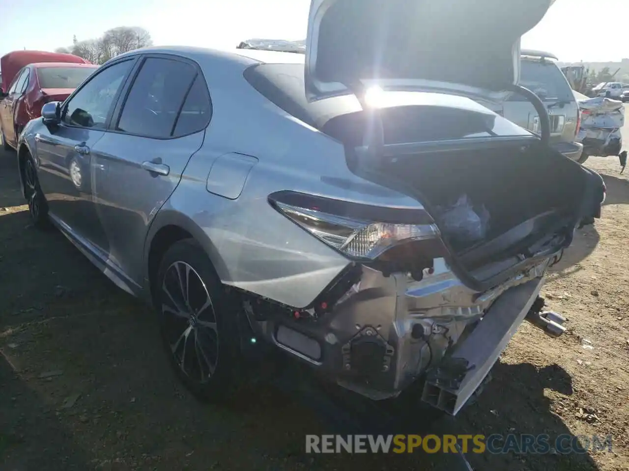 3 Photograph of a damaged car 4T1B11HKXKU848377 TOYOTA CAMRY 2019