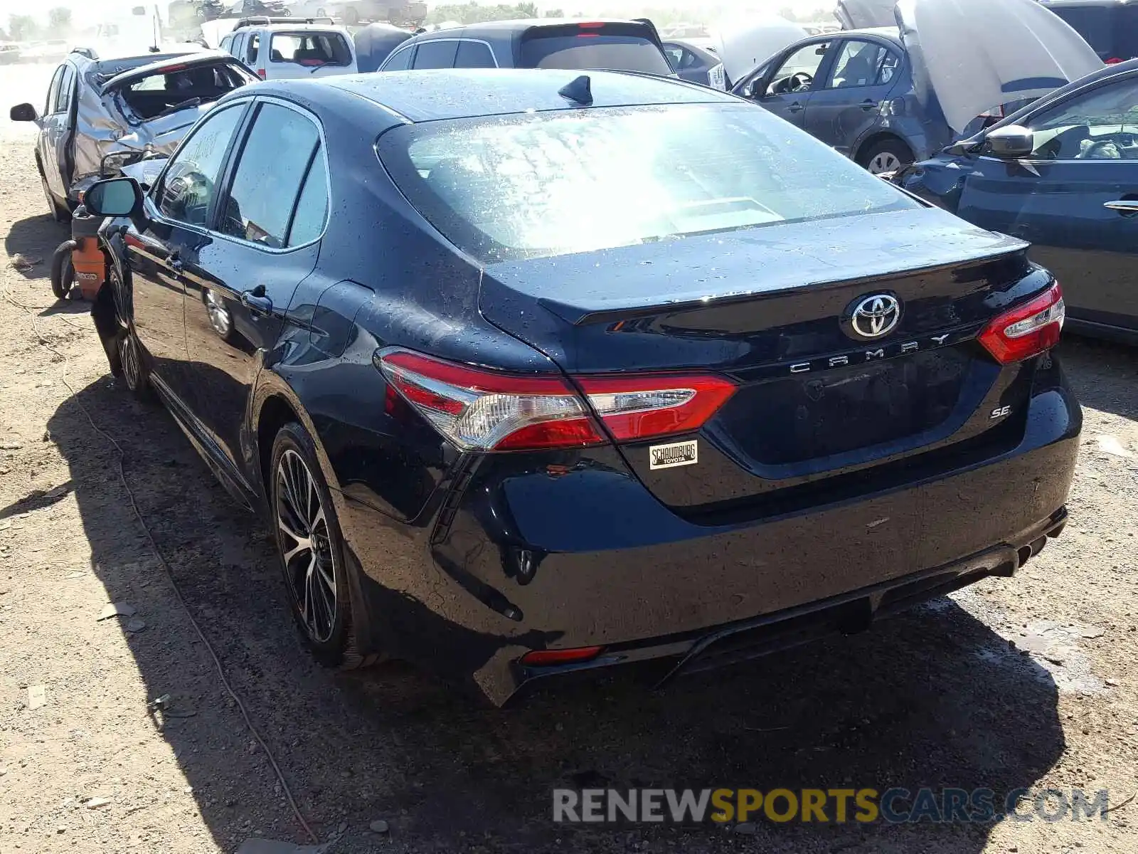 3 Photograph of a damaged car 4T1B11HKXKU848685 TOYOTA CAMRY 2019