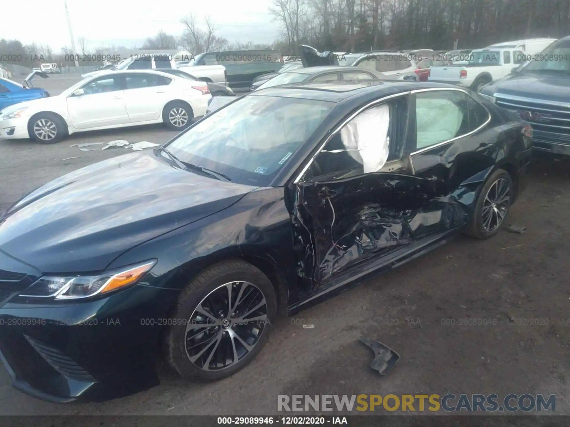 2 Photograph of a damaged car 4T1B11HKXKU849061 TOYOTA CAMRY 2019