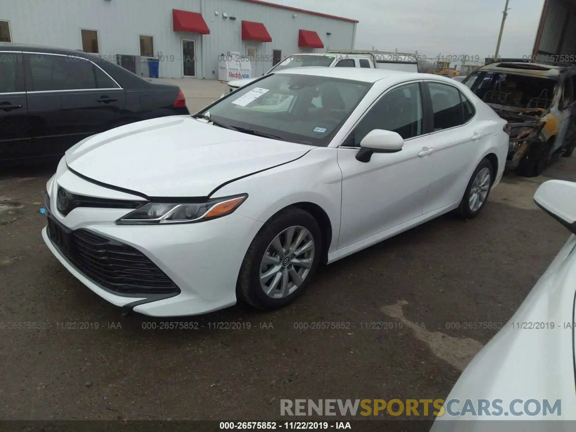 2 Photograph of a damaged car 4T1B11HKXKU849996 TOYOTA CAMRY 2019