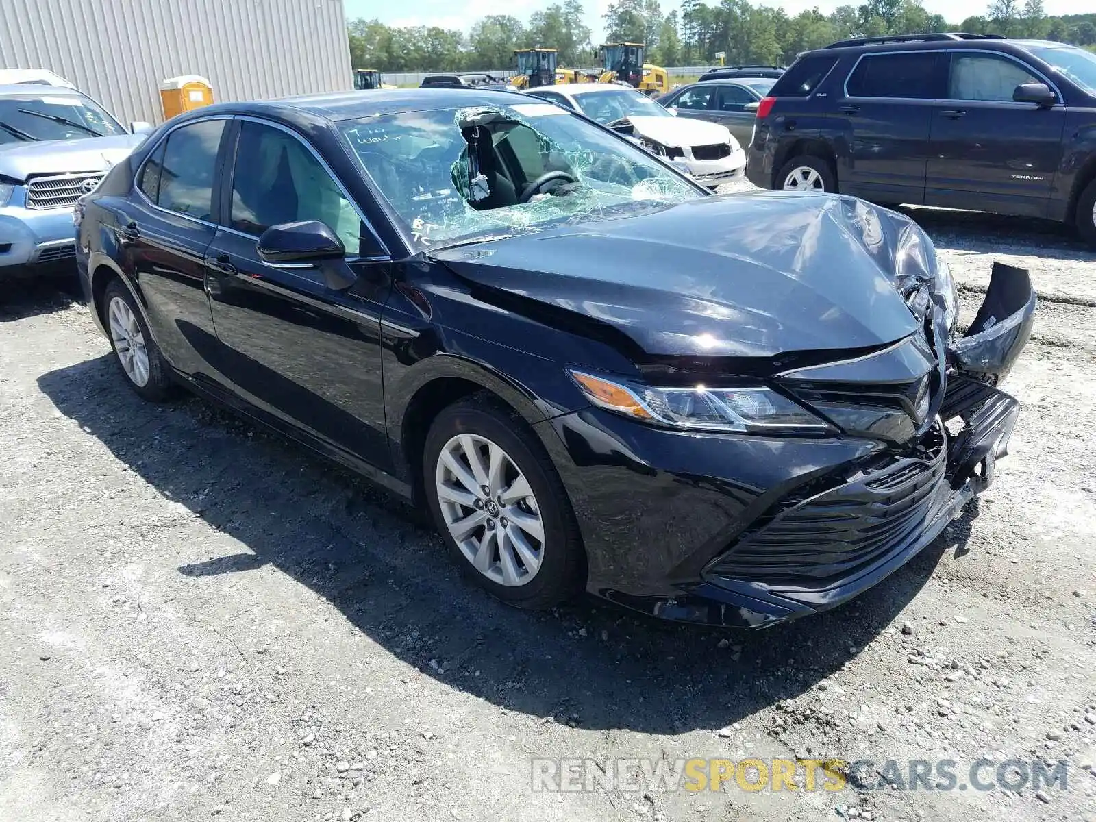 1 Photograph of a damaged car 4T1B11HKXKU850002 TOYOTA CAMRY 2019