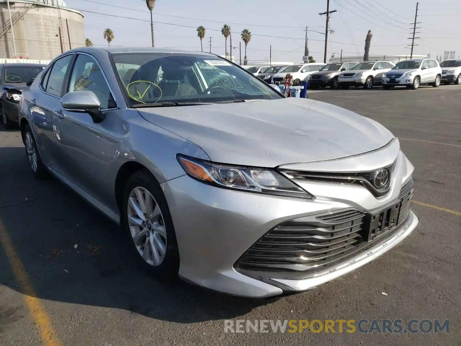 1 Photograph of a damaged car 4T1B11HKXKU850274 TOYOTA CAMRY 2019