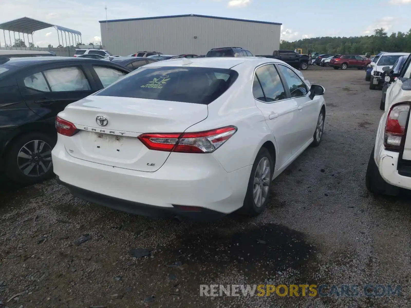 4 Photograph of a damaged car 4T1B11HKXKU851182 TOYOTA CAMRY 2019