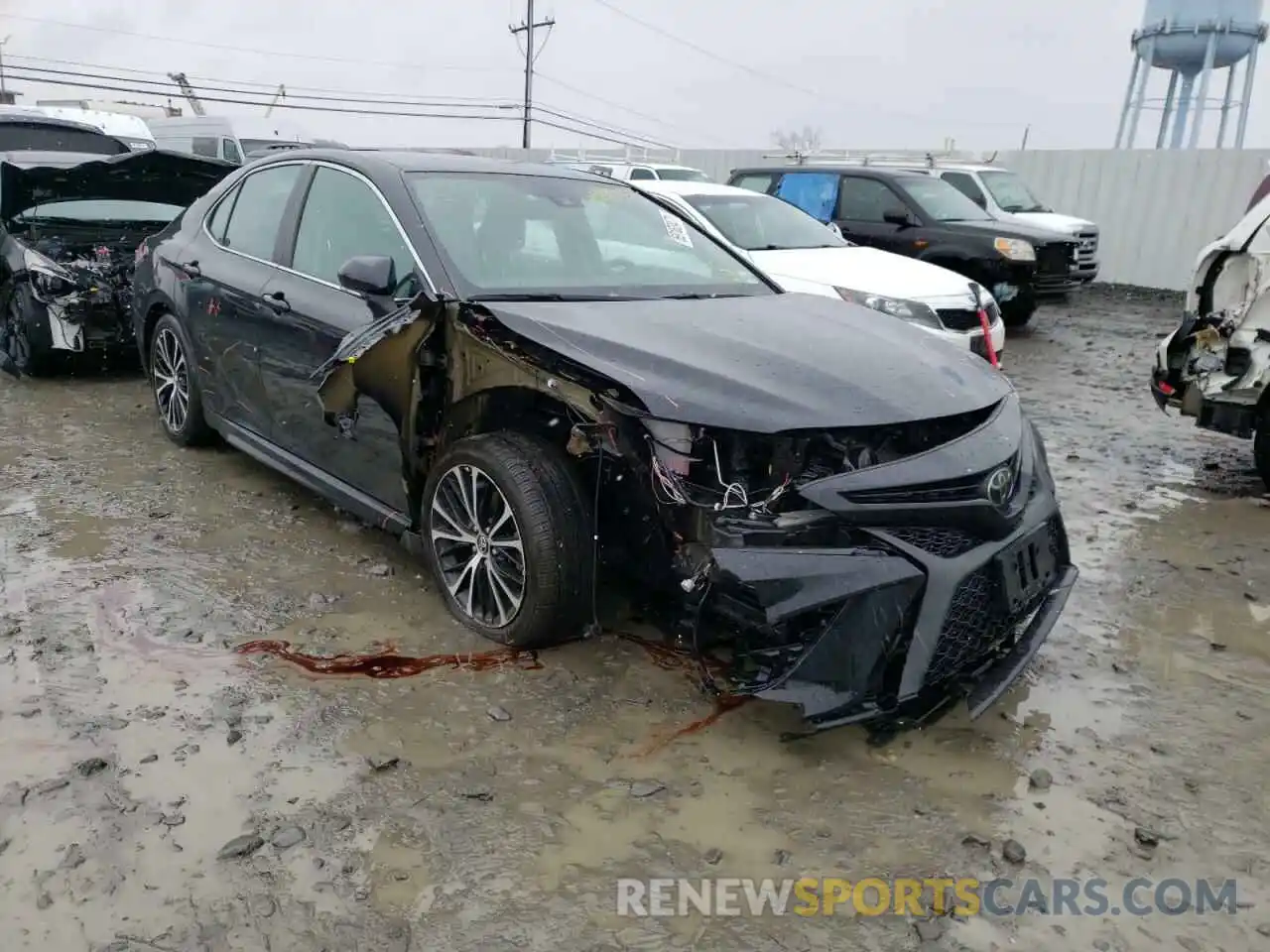 1 Photograph of a damaged car 4T1B11HKXKU851294 TOYOTA CAMRY 2019