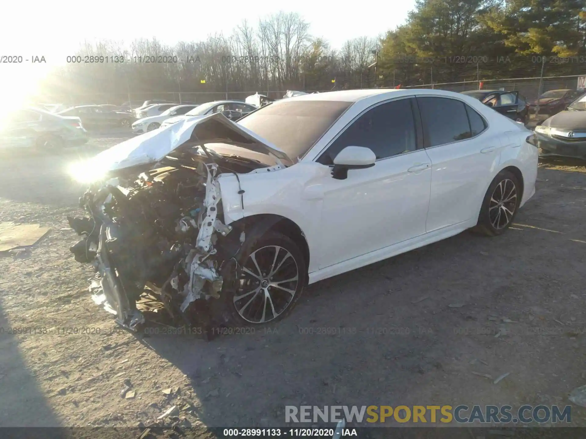 2 Photograph of a damaged car 4T1B11HKXKU853613 TOYOTA CAMRY 2019